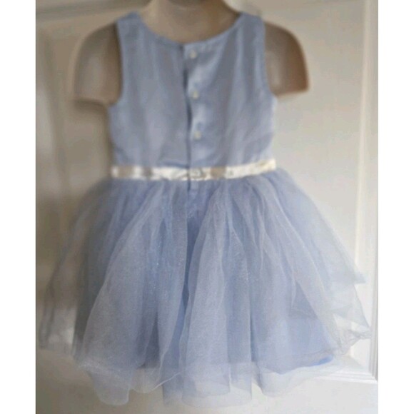 Disney Jumping Beans Cinderella Inspired Blue Dress Beautiful Ball Gown Size 2T - Picture 10 of 14
